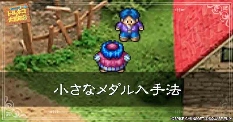 小さなメダル入手法の見出し画像